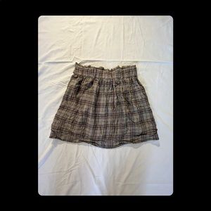 Plaid American eagle skirt
